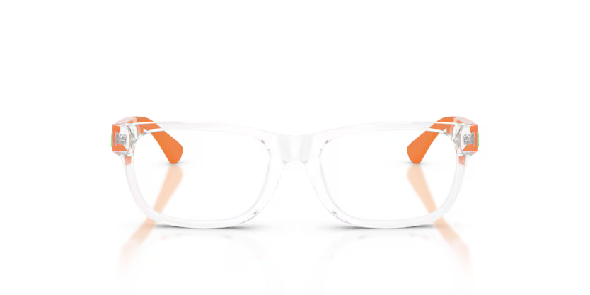 Polo Ralph Lauren 0PP8555U 5002 Shiny Crystal Rectangular Optical Frame