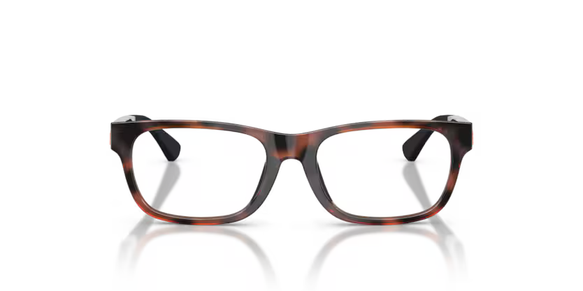 Polo Ralph Lauren 0PP8555U 5177 Shiny Dark Havana Rectangular Optical Frame