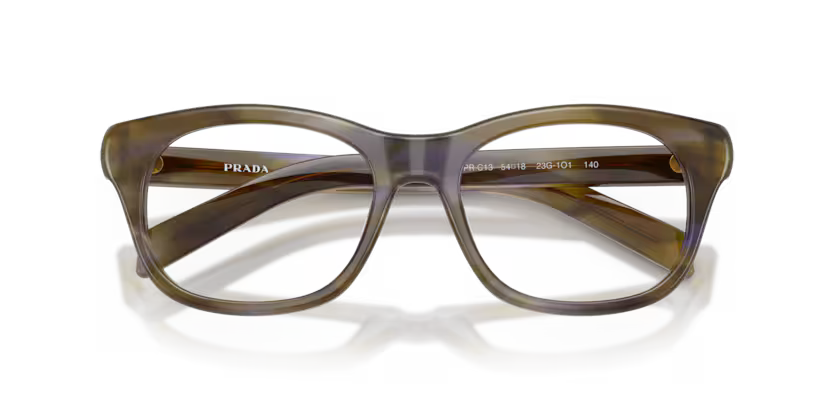 PRADA 0PR C13V 23G1O1 – Striped Lagoon