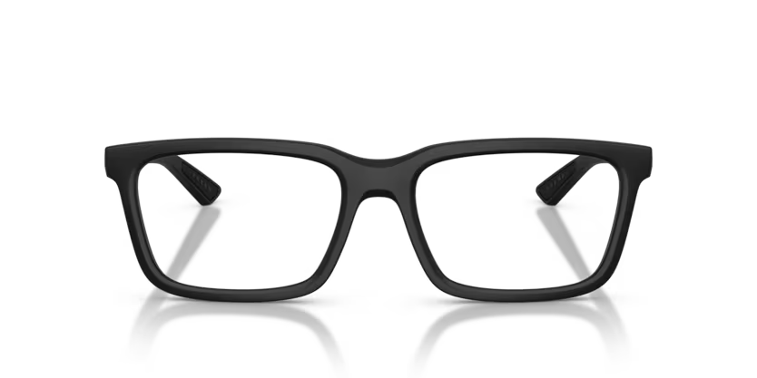 Prada Linea Rossa Lifestyle 0PS 02SV 1BO1O1 Matte Black Luxury Rectangle Eyeglasses Frame