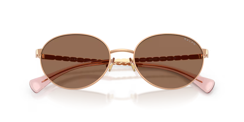 Ralph Lauren 0RA4148 942773 Rose Gold Oval Sunglasses