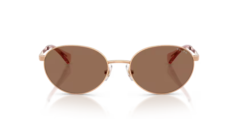 Ralph Lauren 0RA4148 942773 Rose Gold Oval Sunglasses