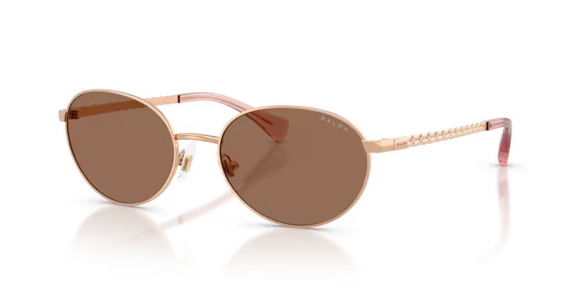 Ralph Lauren 0RA4148 942773 Rose Gold Oval Sunglasses