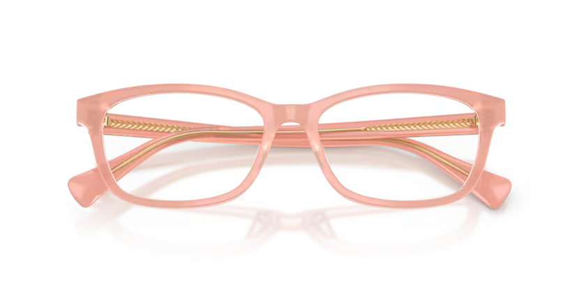 Ralph Lauren 0RA7194U 6296 Rose/Transparent Rectangular Optical Frame