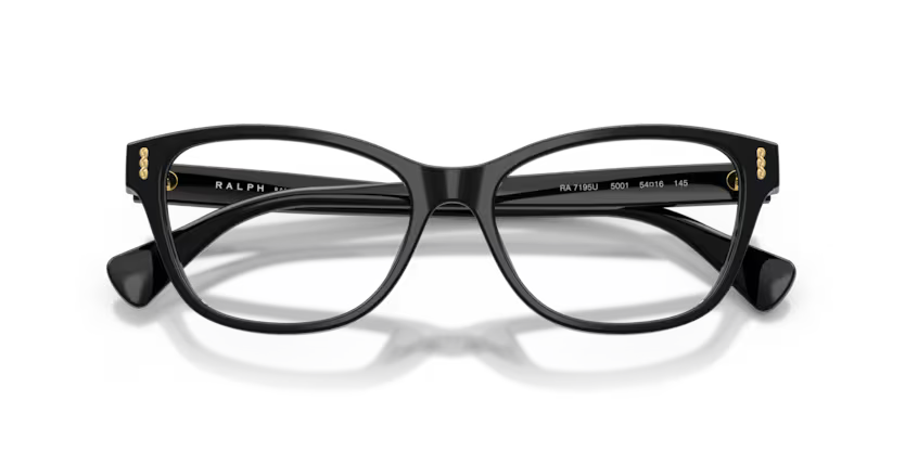 Ralph Lauren 0RA7195U 5001 Shiny Black Rectangular Optical Frame