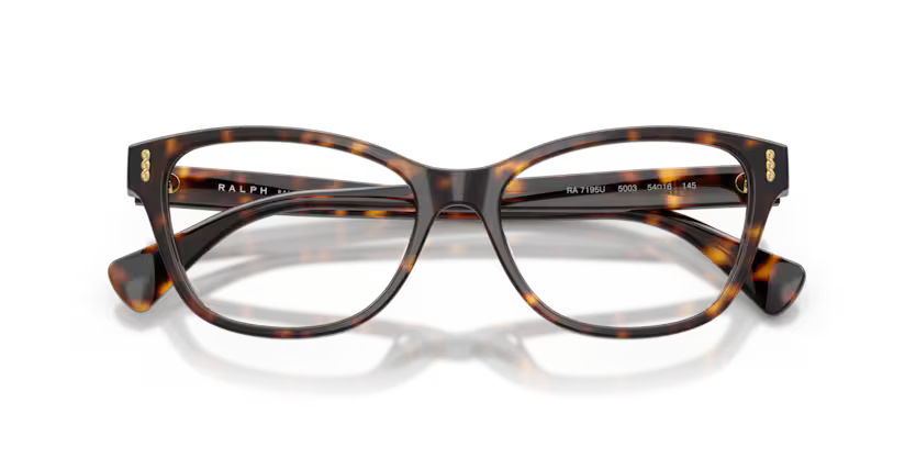 Ralph RA7195U 5003 Dark Havana Rectangular Optical Frame