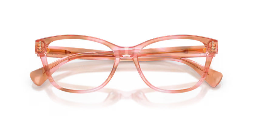 Ralph Lauren 0RA7195U 6341 Pink Havana Brown Rectangular Optical Frame