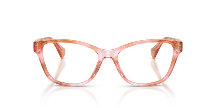 Ralph Lauren 0RA7195U 6341 Pink Havana Brown Rectangular Optical Frame