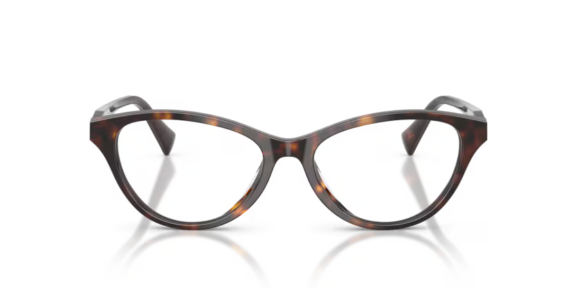 Ralph Lauren 0RA7197U 5003 Dark Brown Havana Cat Eye Optical Frame