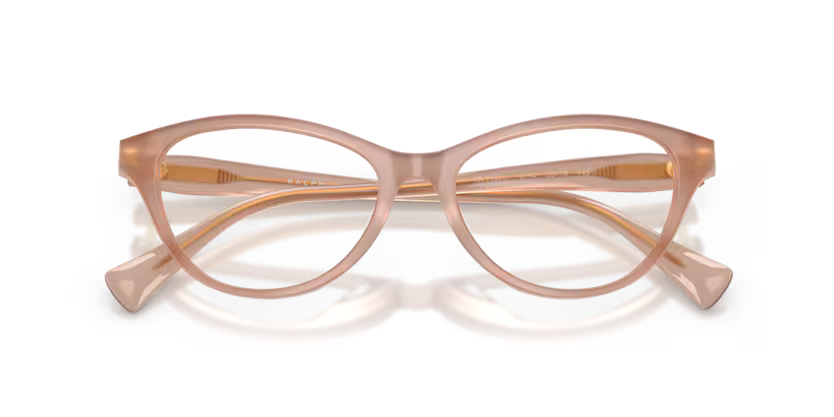 Ralph 0RA7197U 6114 Transparent Beige Cat Eye Optical Frame