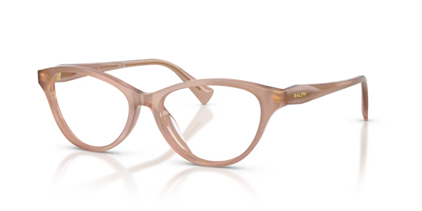 Ralph 0RA7197U 6114 Transparent Beige Cat Eye Optical Frame