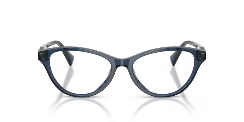 Ralph RA7197U 6346 Blue Crystal Cat Eye Optical Frame