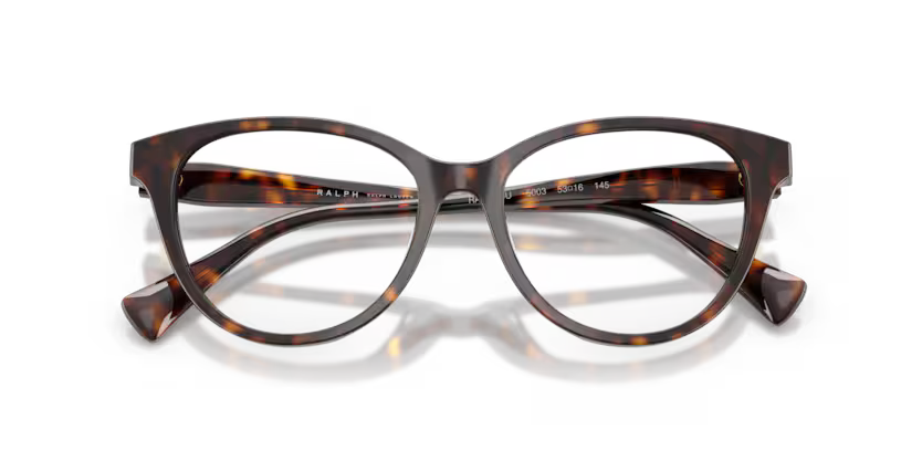 Ralph RA7198U 5003 Dark Havana Brown Butterfly Optical Frame