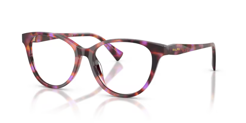 Ralph RA7198U 6239 Violet Havana Butterfly Optical Frame