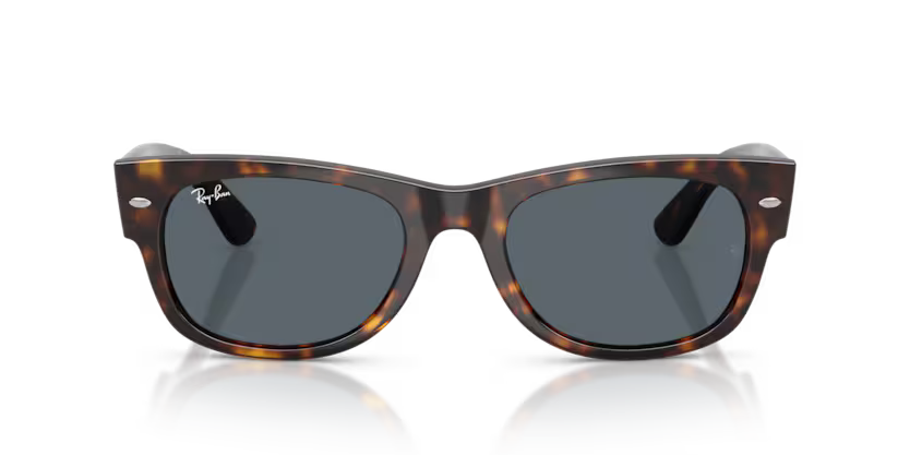 Ray-Ban 0RB0832S 902/R5 Havana Mega Wayfarer II Square Sunglasses