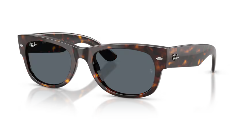 Ray-Ban 0RB0832S 902/R5 Havana Mega Wayfarer II Square Sunglasses