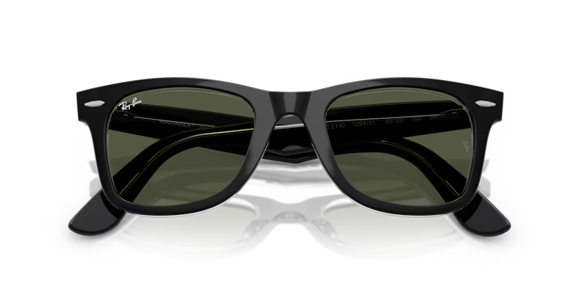 Ray-Ban 0RB2140 Wayfarer 129431 – Black on Transparent (50 mm)