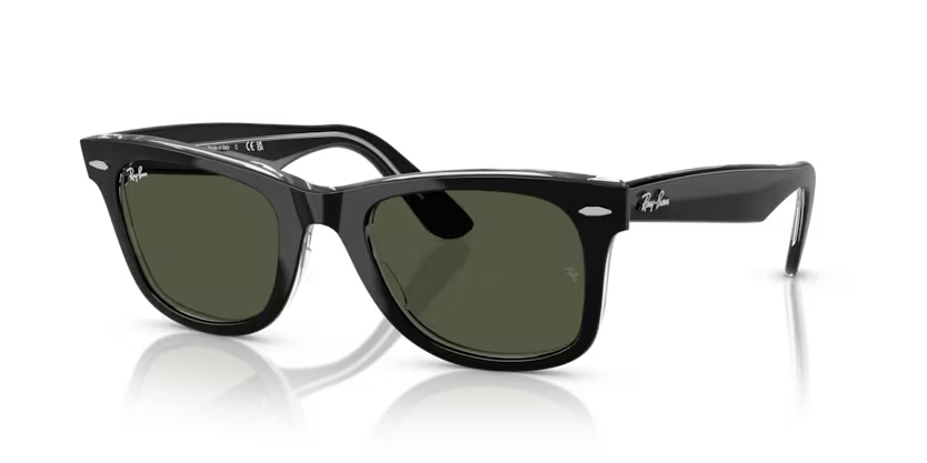 Ray-Ban 0RB2140 Wayfarer 129431 – Black on Transparent (50 mm)