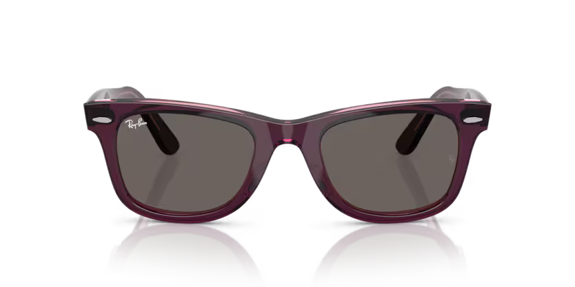 Ray-Ban 0RB2140 Wayfarer 1447B1 – Violet on Transparent Pink (50 mm)