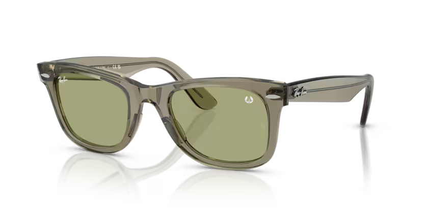 Ray-Ban 0RB2140 – 68694E (Transparent Green)
