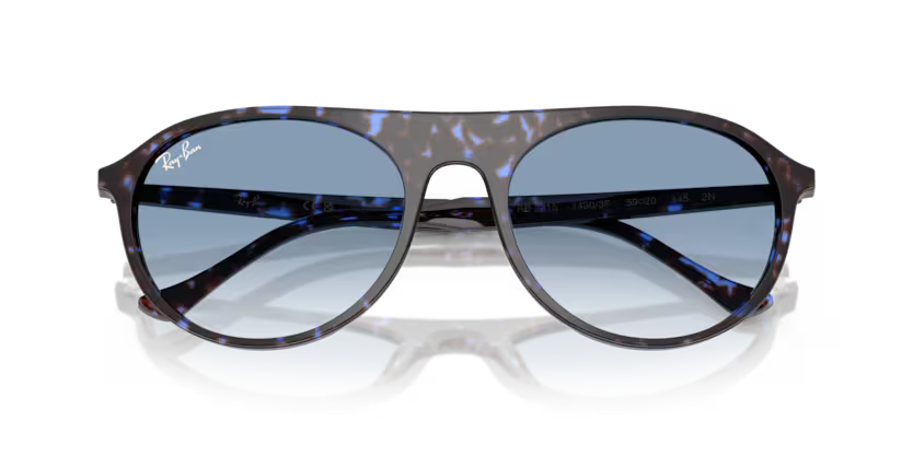 Ray-Ban 0RB2215- 1430/3F - Havana Blue Tortoiseshell