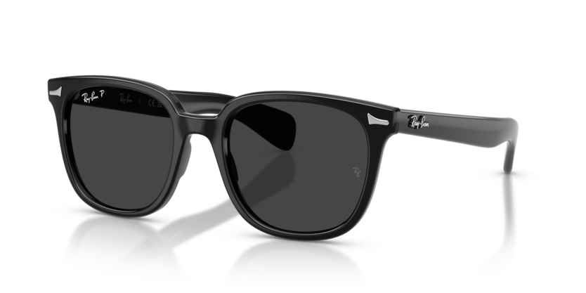 Ray-Ban 0RB2235 Brunel II Color 901/48 Polished Black Propionate Frame with Polarized Black Crystal Lenses
