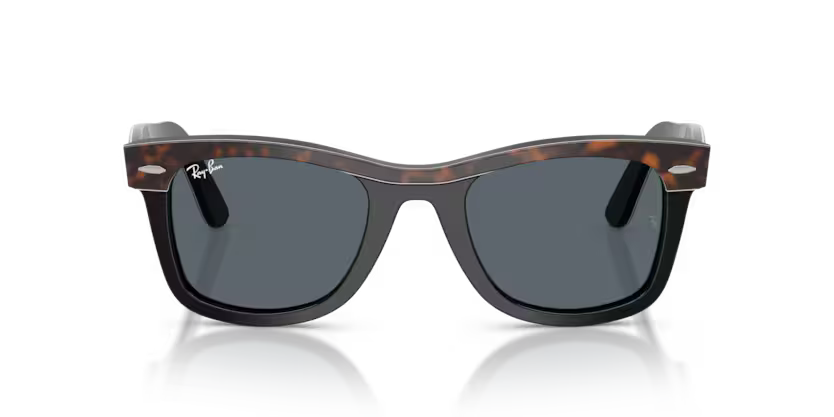 Ray-Ban 0RB2240 Wayfarer 1441R5 - Havana on Black