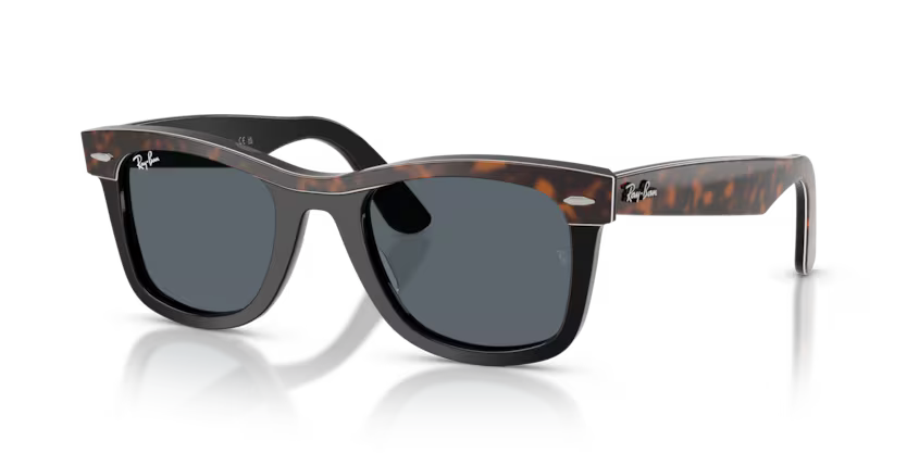 Ray-Ban 0RB2240 Wayfarer 1441R5 - Havana on Black