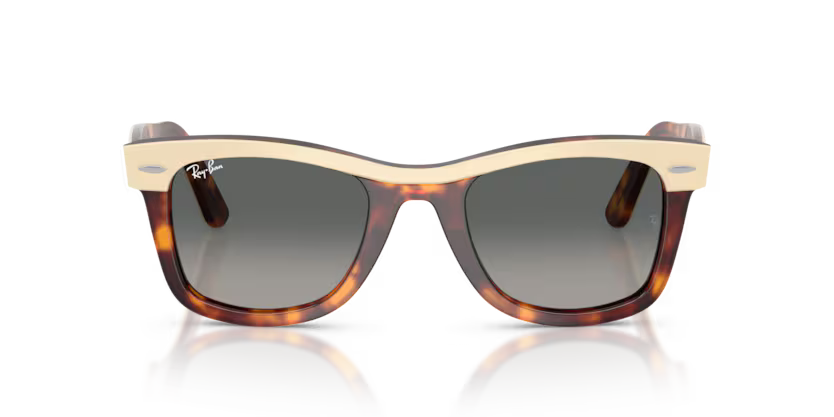 Ray-Ban 0RB2240 Wayfarer 144371 - Beige on Havana