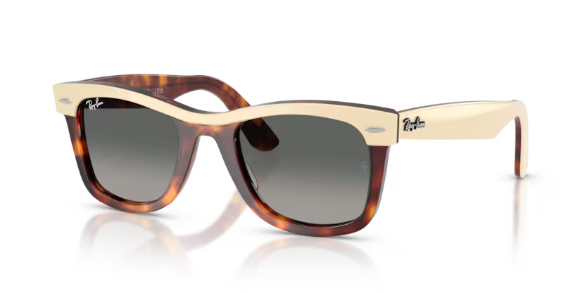 Ray-Ban 0RB2240 Wayfarer 144371 - Beige on Havana