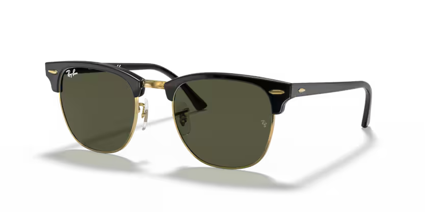 Ray-Ban 0RB3016 – Clubmaster W0365 – Black on Gold