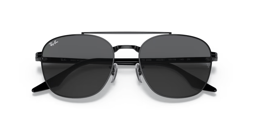 Ray-Ban 0RB3688 002/B1 - BlacK