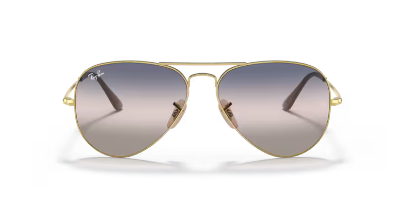 Ray-Ban 0RB3689 – Aviator Metal II 001/GE