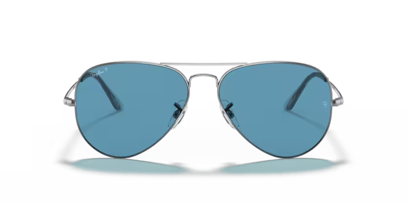 Ray-Ban 0RB3689 004/S2 Aviator Metal II Polarized