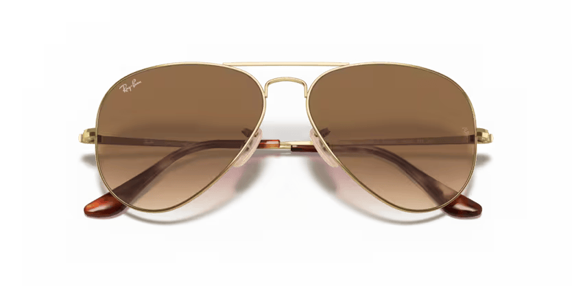 Ray-Ban 0RB3689 Aviator Metal II 914751 – Arista Gold