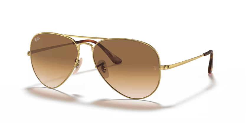 Ray-Ban 0RB3689 Aviator Metal II 914751 – Arista Gold