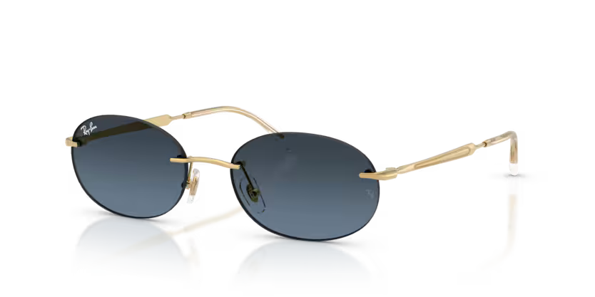 Ray-Ban 0RB3767 001/4C Arista Gold Oval