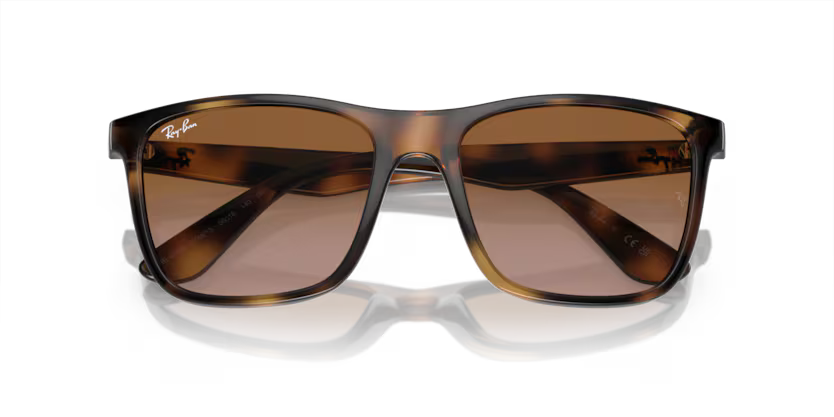 Ray-Ban 0RB4349I 674813 Havana Square Sunglasses