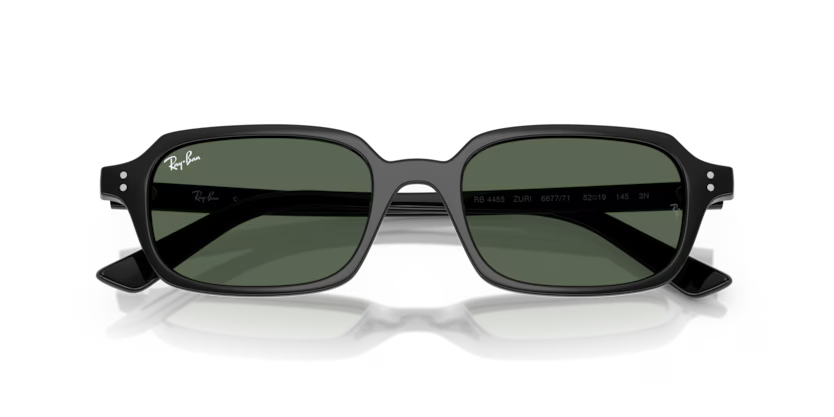 Ray-Ban 0RB4455 Zuri 667771 Polished Black Pillow Sunglasses