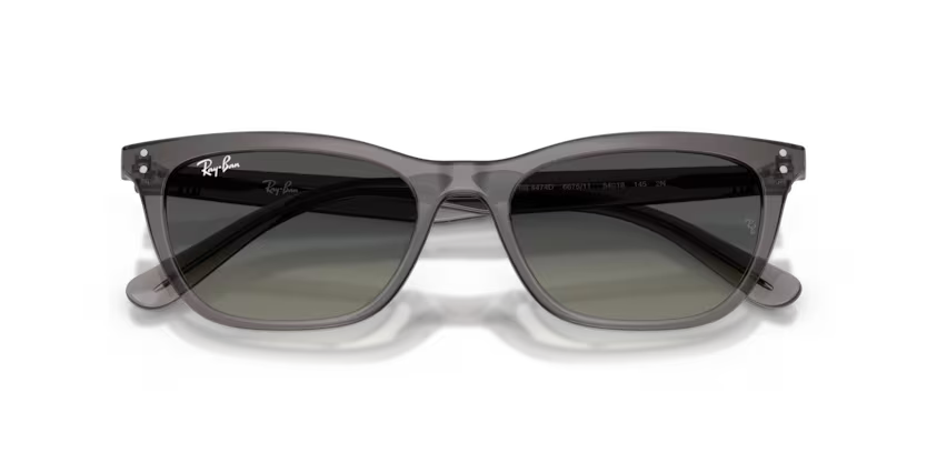 Ray-Ban 0RB4474D 667511 Transparent Dark Grey