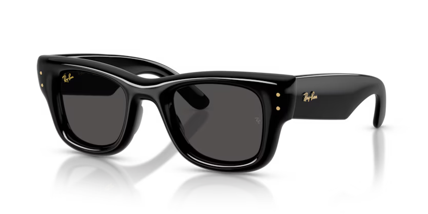 Ray-Ban 0RB4940 Wayfarer Puffer 601/87 - Black (Size 50)