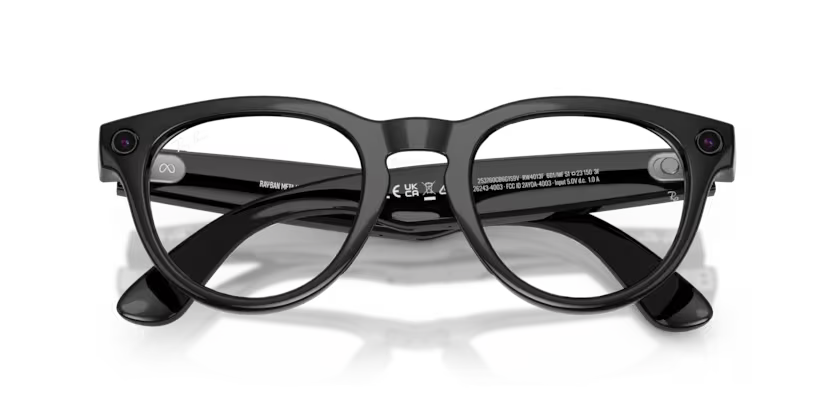 RAY-BAN META 0RW4013F Headliner – 601/MF Black