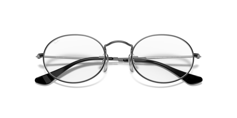 Ray-Ban 0RX3547V 2502 Oval Gunmetal
