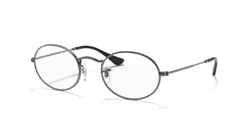 Ray-Ban 0RX3547V 2502 Oval Gunmetal