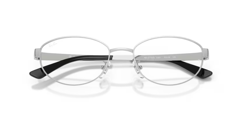 Ray-Ban 0RX3774VD 2501 Silver Oval