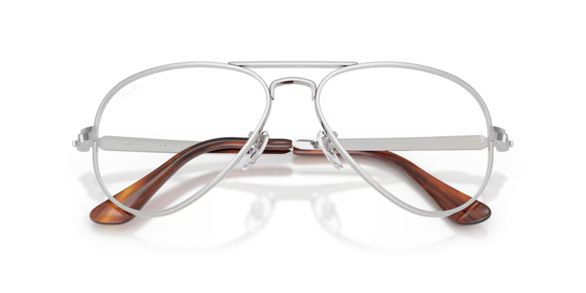 Ray-Ban 0RX3925V Aviator Max 2501 – Silver Optical Frame