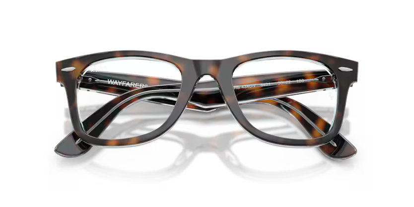 Ray-Ban 0RX4340V 8401 – Dark Havana on Multicolour