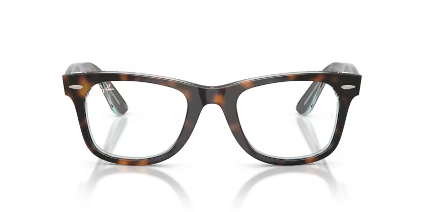 Ray-Ban 0RX4340V 8401 – Dark Havana on Multicolour