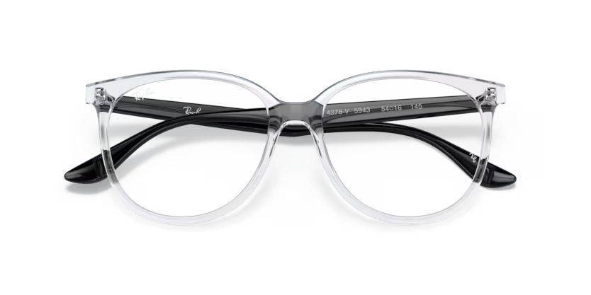 Ray-Ban 0RX4378V 5943 - Transparent