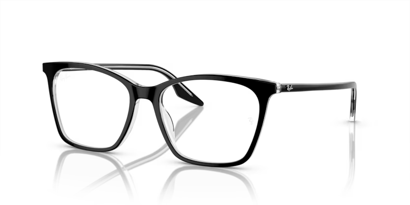 Ray-Ban RX5422 2034 – Black on Transparent
